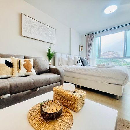 Sea&Mountain View,5 Mins Walk To Famous Beach With King Size Bed Huahin Kültér fotó